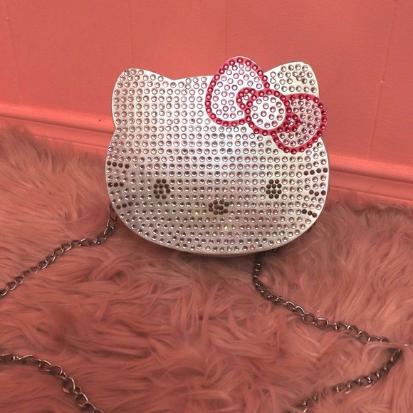 Hello Kitty Rhinestone Crossbody Bag - Picture 3 of 6